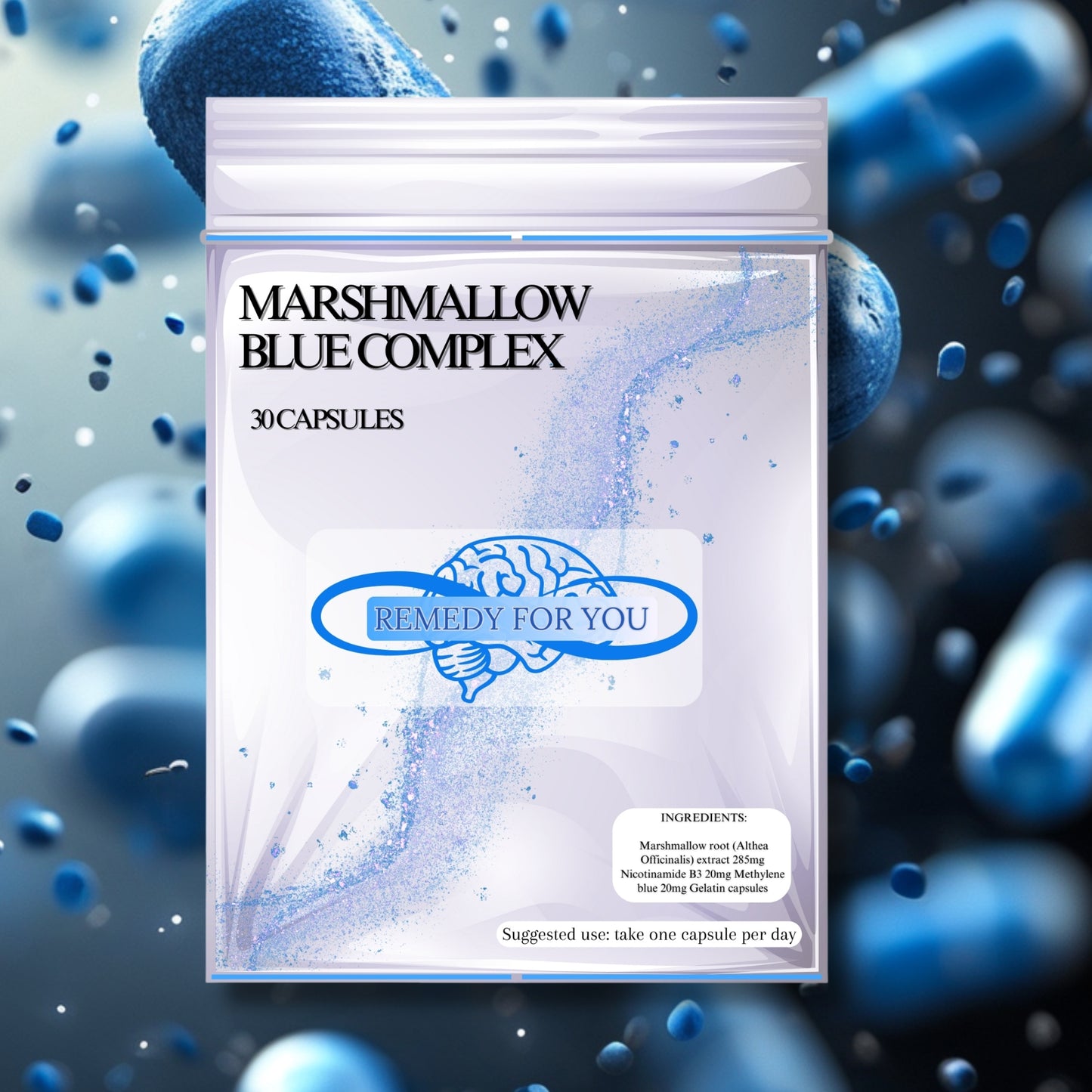 Marshmallow Blue Complex
